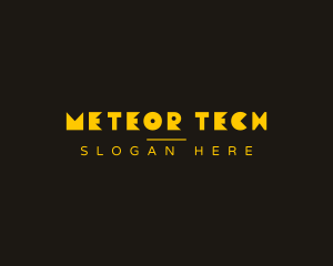 Retro Tech App logo design