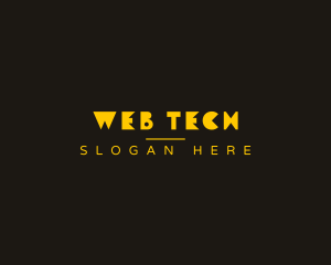 Retro Tech App logo design