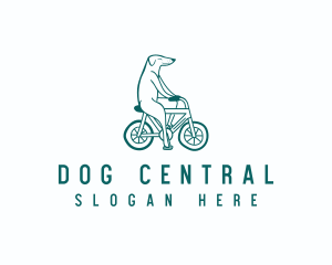 Dog Bicycle Veterinary logo design