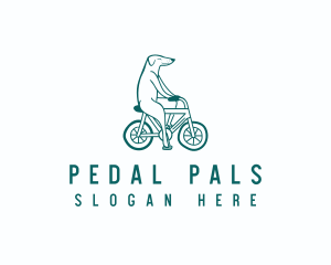 Dog Bicycle Veterinary logo