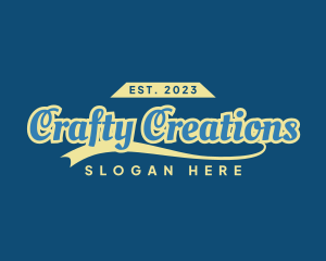 Crafty Clothing Brand logo design