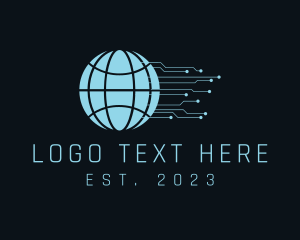 Gaming - Global Technology Circuit logo design