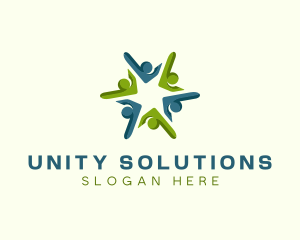 Human Unity Organization logo design