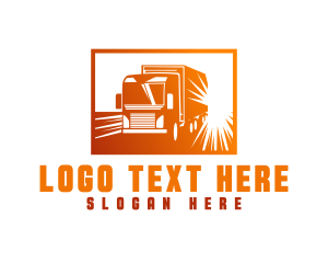 Delivery Truck Vehicle logo