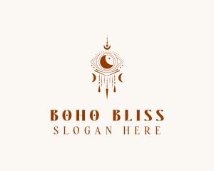 Mystical Boho Eye logo