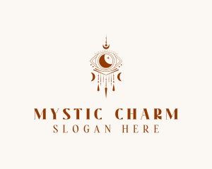 Mystical Boho Eye logo design