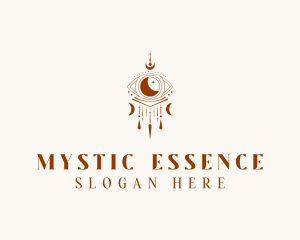 Mystical Boho Eye logo design