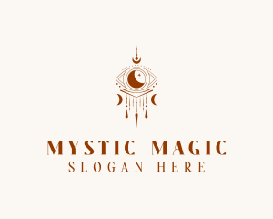 Mystical Boho Eye logo design