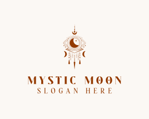 Mystical Boho Eye logo design