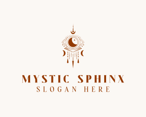 Mystical Boho Eye logo design