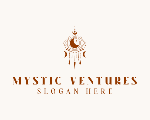 Mystical Boho Eye logo design