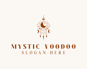 Mystical Boho Eye logo design