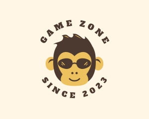 Gaming Monkey Sunglasses  logo design