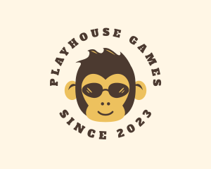 Gaming Monkey Sunglasses  logo design