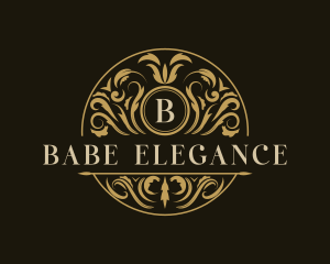 Elegant Luxury Ornament logo design