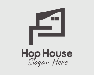 Town House Property  logo design