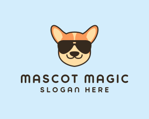 Dog Kennel Sunglasses logo design