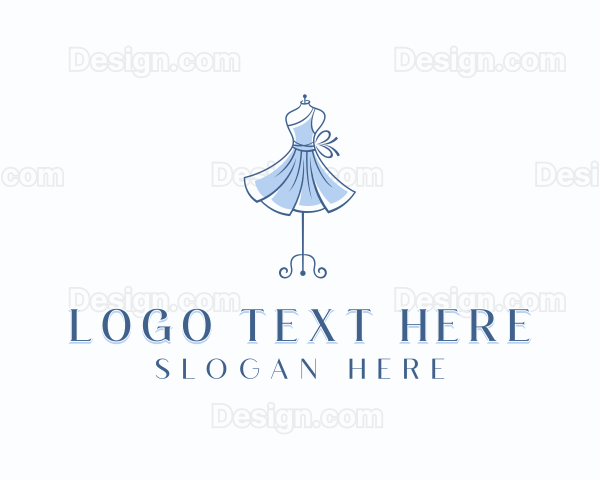 Fashion Stylist Seamstress Logo