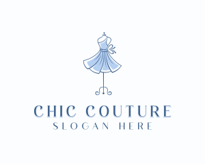 Fashion Stylist Seamstress logo design