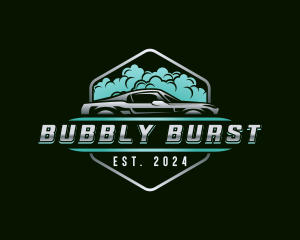 Bubble Car Wash logo design