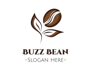 Coffee Farm Plant logo design