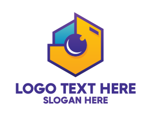 Photograph - Industrial Hexagon Camera logo design
