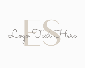 Elegant Style Luxury logo design