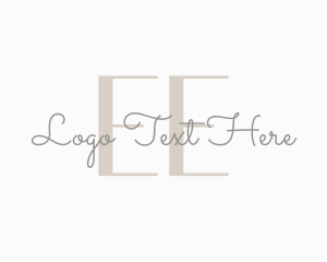 Elegant Style Luxury logo design