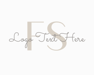 Elegant Style Luxury logo design