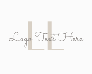 Elegant Style Luxury logo design