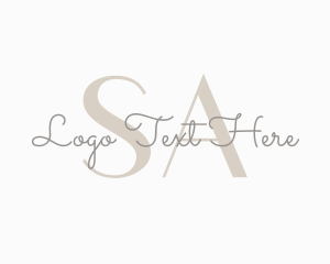 Elegant Style Luxury logo design