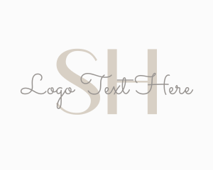 Elegant Style Luxury logo design