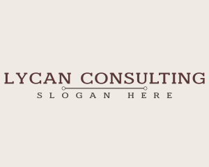 Simple Consultant Business logo design