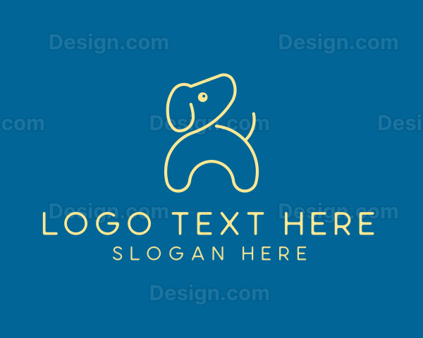 Dog Pet Animal Logo