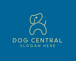  Dog Pet Animal logo design