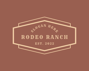 Generic Rodeo Brand logo design