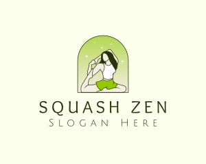 Yoga Woman Wellness logo design