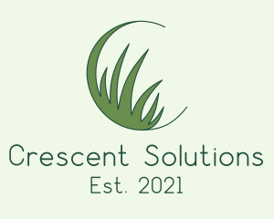 Crescent Lawn Care  logo design