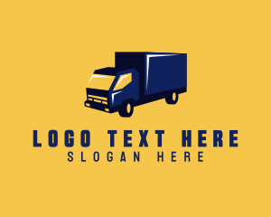 Truck Package Delivery  logo