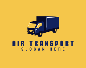 Truck Package Delivery  logo design