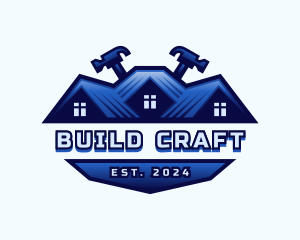 Hammer Build Construction logo design