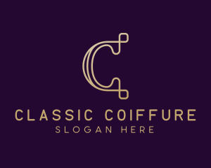 Luxury Brand Letter C logo design