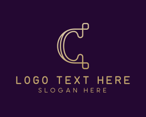 Letter C - Luxury Brand Letter C logo design