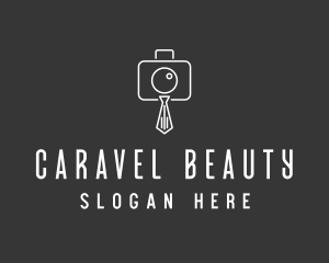 Professional Camera Necktie logo design