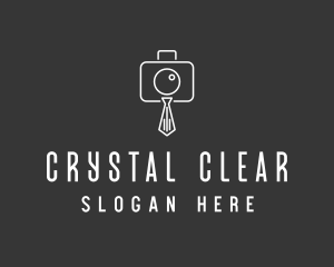 Professional Camera Necktie logo design