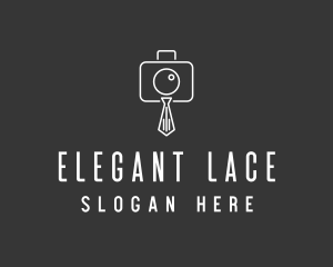 Professional Camera Necktie logo design