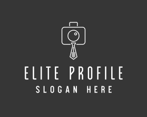 Professional Camera Necktie logo design