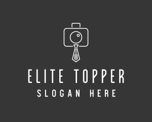 Professional Camera Necktie logo design