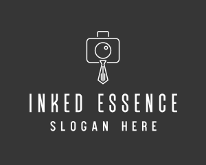 Professional Camera Necktie logo design