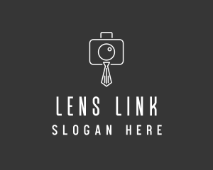 Professional Camera Necktie logo design